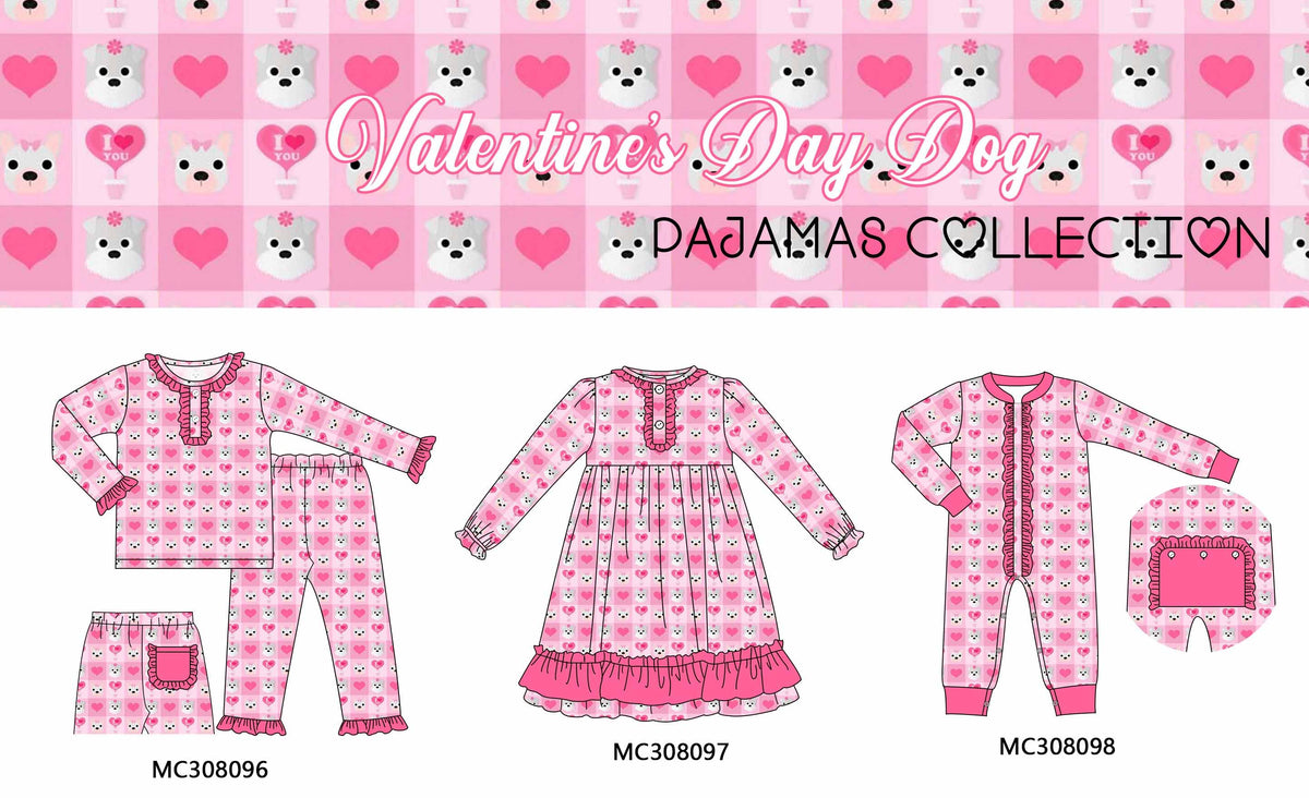 PO09 Valentine's day dog pajamas collection Magic Group